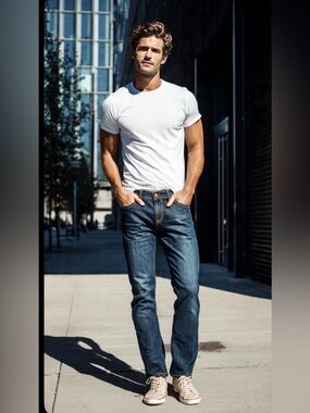 Calvin Klein Jeans – Standard Straight Fit – Size 31 – Dark Wash